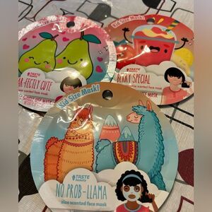 NWT Taste Beauty Face Masks